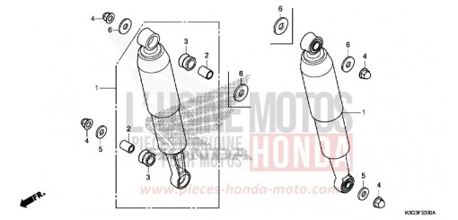 REAR CUSHION C125AK de 2019